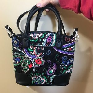 Vera Bradley Day Off Crossbody In Kiev Paisley
